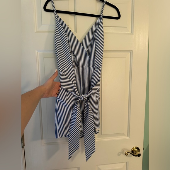 NWT Finders Keepers Blow Your Mind Striped Romper, size: L - Picture 3 of 4
